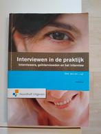 Interviewen in de praktijk 9789001823054, Boeken, Zo goed als nieuw, Noordhoff Uitgevers, Beta, HBO