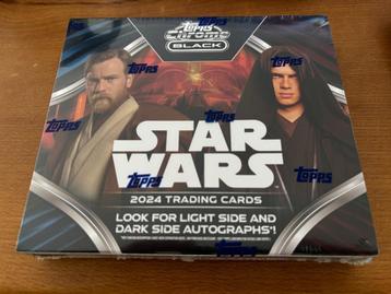 2024 Topps Star Wars Chrome Black Hobby Box beschikbaar voor biedingen