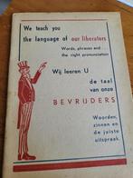 Wij leeren u de taal van onze BEVRIJDERS 1945, Ophalen of Verzenden, Overige soorten, Nederland, Boek of Tijdschrift