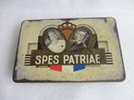 Bijzonder Sigarenblikje Spes Patriae van Jasneva, Ophalen of Verzenden, Gebruikt, Tabaksdoos of Verpakking