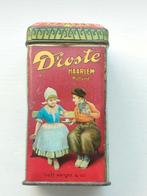 Droste 4oz blik met Krul boer en boerin, Verzamelen, Gebruikt, Ophalen of Verzenden, Droste