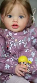 Realistische peuter pop levensecht Lottie (60cm), Ophalen of Verzenden, Nieuw, Pop, Levensecht of Reborn