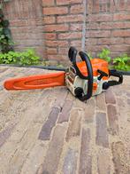 Stihl ms 170 benzine kettingzaag motorzaag, Tuin en Terras, Hand-tuingereedschap, Ophalen, Gebruikt