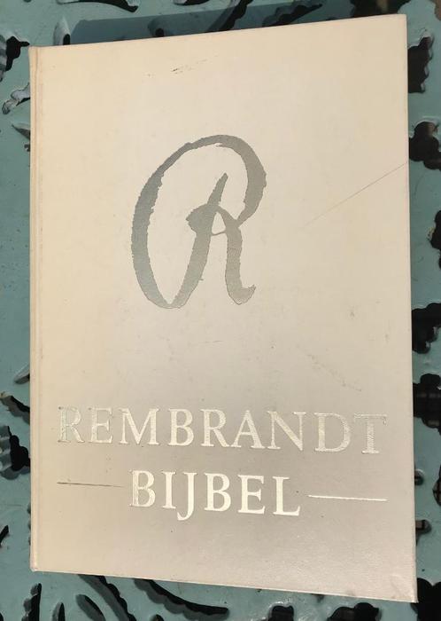 heel mooi boek getiteld ; Rembrandt Bijbel., Antiek en Kunst, Antiek | Boeken en Bijbels, Ophalen of Verzenden