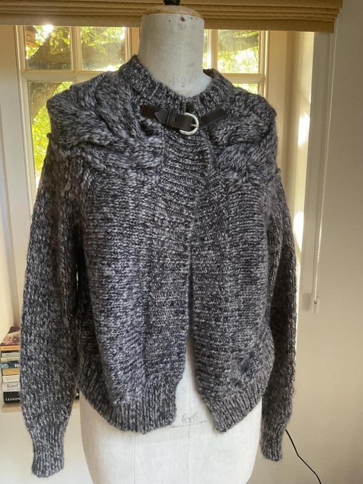 Tricot vest Lui.Jo, maat XS, Kleding | Dames, Truien en Vesten, Zo goed als nieuw, Maat 34 (XS) of kleiner, Grijs, Ophalen of Verzenden