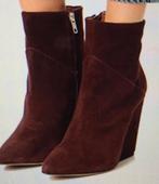 Iro enkellaarzen rood bruin 36, Kleding | Dames, Schoenen, Ophalen of Verzenden, Zo goed als nieuw, Rood