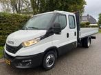 Iveco Daily 35C18 3.0 180PK Dubbele cabine Open laadbak, Auto's, Bestelauto's, Gebruikt, 4 cilinders, Iveco, 7 stoelen