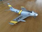 VLIEGTUIGMODEL NORTH AMERICAN F-86 SABRE, Verzenden, Luchtmacht, Amerika, Miniatuur of Beeldje