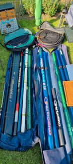 Complete visuitrusting te koop, Watersport en Boten, Ophalen, Gebruikt, Complete set