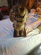 Beeld van een Aziatische tempelleeuw (Singha of Foo Dog), Verzenden