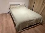 Ikea trysil bed en matras 140 x 200, Ophalen, Gebruikt, Wit, Tweepersoons