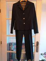 Roccobarocco kostuum, blazer en broek, 38, M, pak, Kostuum of Pak, Zwart, Ophalen of Verzenden, Zo goed als nieuw
