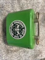 Vintage Spaarpot Amsterdam - Jaren 60 Groen, Ophalen of Verzenden