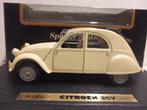 Citroen 2CV eend beige 2 CV 1952 Maisto metal 1:18 KRD, Hobby en Vrije tijd, Modelauto's | 1:18, Ophalen of Verzenden, Zo goed als nieuw