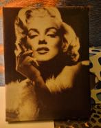 Marilyn Monroe canvas zwart/wit A5 formaat, Verzamelen, Film en Tv, Overige typen, Gebruikt, Ophalen of Verzenden, Film