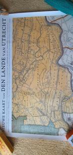 Landkaart Utrecht,, Ophalen of Verzenden, 1800 tot 2000, Nederland, Landkaart
