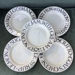 Emma Bridgewater - servies - BLACK TOAST - 5 borden - Nieuw!, Huis en Inrichting, Keuken | Servies, Nieuw, Ophalen of Verzenden