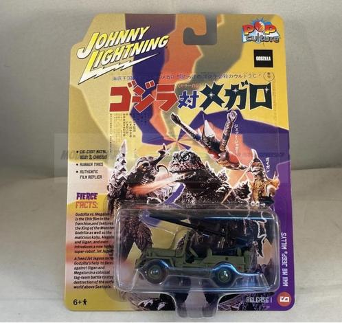 Johnny Lightning Pop Culture - WWII MB Jeep Wilys, Hobby en Vrije tijd, Modelauto's | Overige schalen, Nieuw, Auto, Verzenden