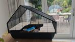 Hamsterkooi (77x47cm) + toebehoren, Kooi, Minder dan 75 cm, Zo goed als nieuw, Hamster