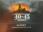 Toegangskaartje musical 40-45, Eén persoon