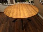Eettafel romaro Rond 140cm Teakhout mix rough Pronto, Huis en Inrichting, Tafels | Eettafels, Ophalen, Zo goed als nieuw, 100 tot 150 cm