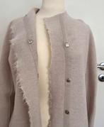 Oska jas gekookte wol cremewit maat 2, Kleding | Dames, Jassen | Winter, Verzenden, Zo goed als nieuw, Maat 46/48 (XL) of groter