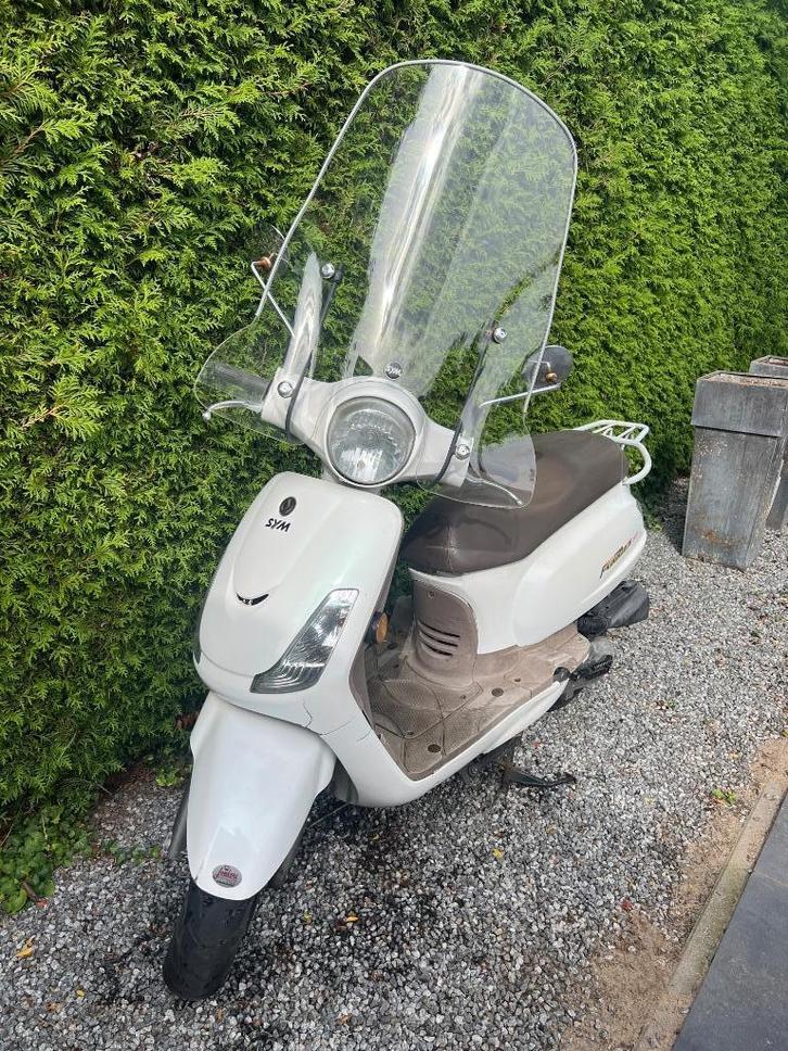 Sym Fiddle 2 - OPKNAPPER OF ONDERDELEN, Fietsen en Brommers, Scooters | SYM, Gebruikt, Fiddle, Benzine, Ophalen