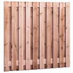 Douglas scherm 21 planks (19+2) 180x180 cm, Ophalen of Verzenden, Nieuw, Hout