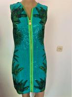 prachtig gevoerd Versace jurkje maatje 34/36, Kleding | Dames, Blauw, Ophalen of Verzenden, Zo goed als nieuw, Versace