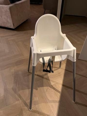 IKEA ANTILOP Kinderstoel – Wit met Veiligheidsgordel beschikbaar voor biedingen