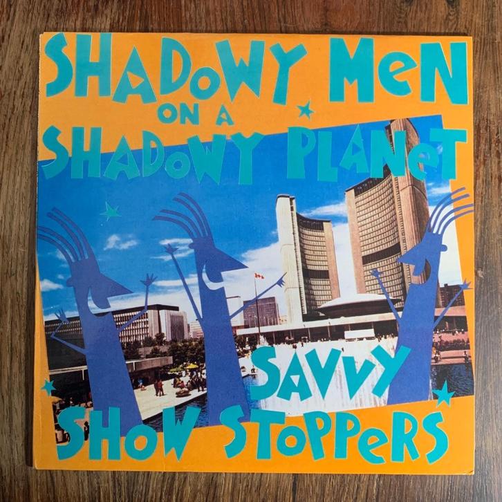 Shadowy Men On A Shadowy Planet - Savvy Show Stoppers ORIGIN, Cd's en Dvd's, Vinyl | Rock, Gebruikt, Rock-'n-Roll, 12 inch, Ophalen of Verzenden