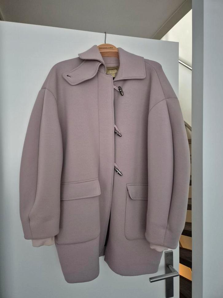 Bandolera oud roze jas, maat 38, Kleding | Dames, Jassen | Winter, Gedragen, Maat 38/40 (M), Roze, Ophalen of Verzenden