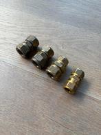 Knelkoppelingen | recht | 15mm | 12mm | radiatorleidingen, Minder dan 30 cm, Overige typen, Minder dan 60 cm, Ophalen of Verzenden