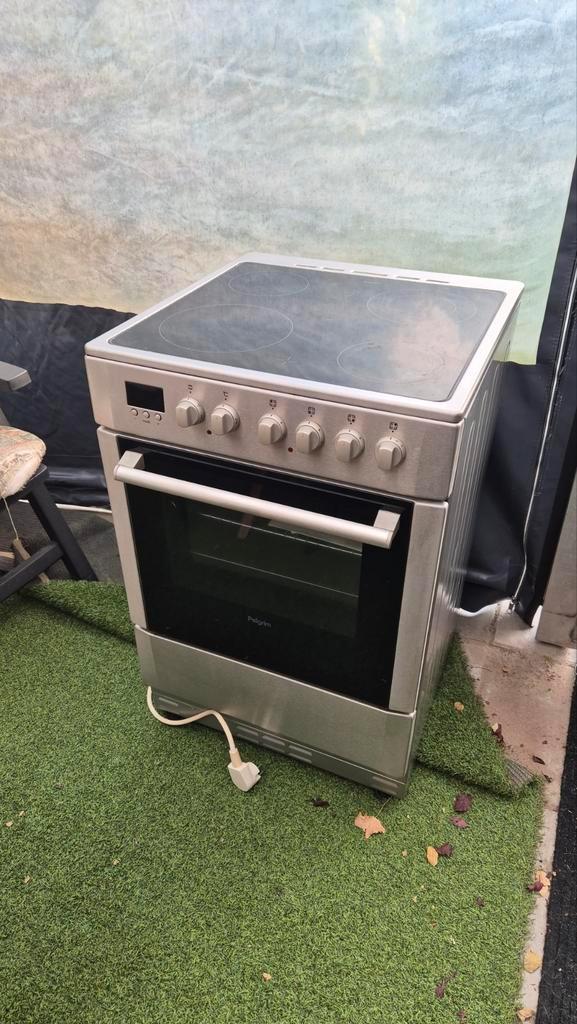 Pelgrim Vrijstaand Keramisch Fornuis oven kookplaat., Witgoed en Apparatuur, Fornuizen, Ophalen