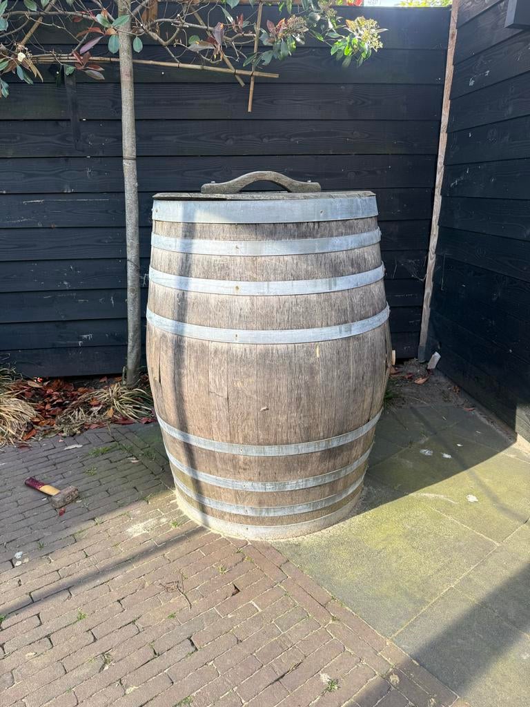 Wijnvat 500 liter - Ideaal als ijsbad of regenton, Ophalen, Gebruikt