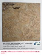 101m2 Pvc click Ocean slate met integreerde ondervloer €1295, Pvc click tegel met geiintegreerde ondervloer, 75 m² of meer, Nieuw