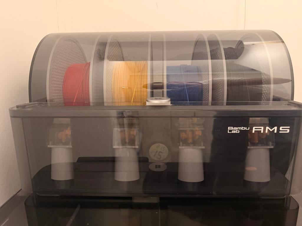 Bambu Lab P1S 3D incl AMS - Zo goed als nieuw, Ophalen, Ingebouwde Wi-Fi, Zo goed als nieuw, Filament