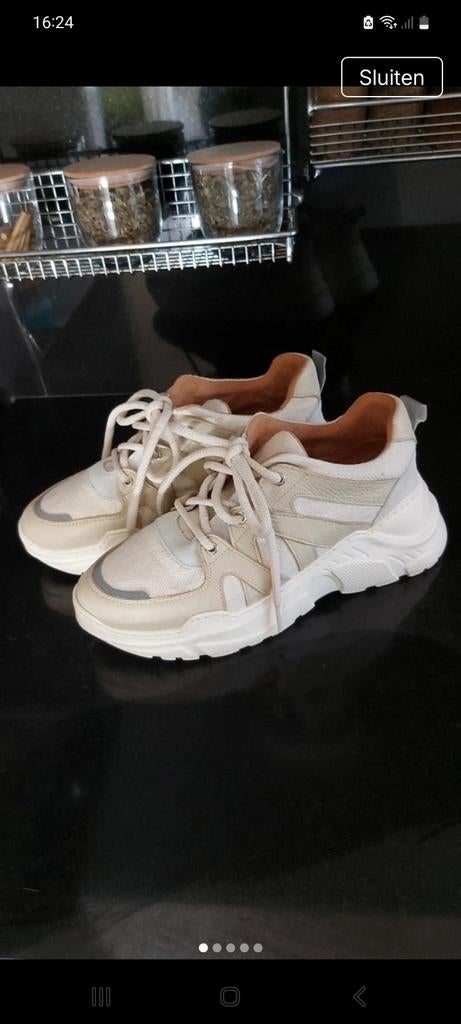 DWARS Sneakers, Kleding | Dames, DWRS, Beige, Nieuw, Ophalen of Verzenden