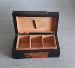 Bijzonder hout postzegel doosje, Willem Bogtman., Ophalen of Verzenden