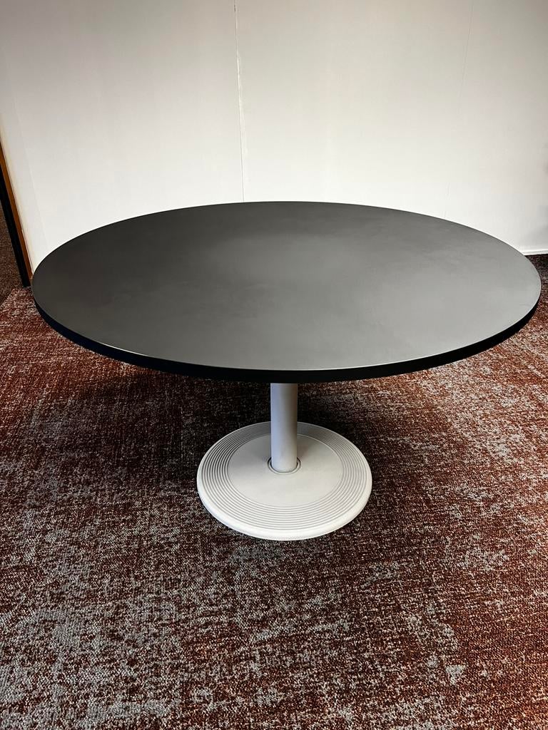 Ronde kolomtafel, Huis en Inrichting, Ophalen, Gebruikt, Rond, 75 cm of meer