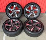 Set 4 Velgen Volvo R-DESIGN  V40 S40 V50 V60 C30- 205/55 R16, Auto-onderdelen, Banden en Velgen, Gebruikt, 16 inch, Banden en Velgen