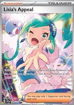 LISIA'S APPEAL 246/191 - SURGING SPARKS, Ophalen of Verzenden, Nieuw, Losse kaart, Foil