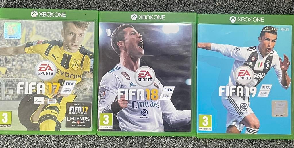 Fifa 17 Fifa 18 Fifa 19 Xbox Games The Journey Collectie, Spelcomputers en Games, Games | Xbox One, Ophalen of Verzenden, Zo goed als nieuw