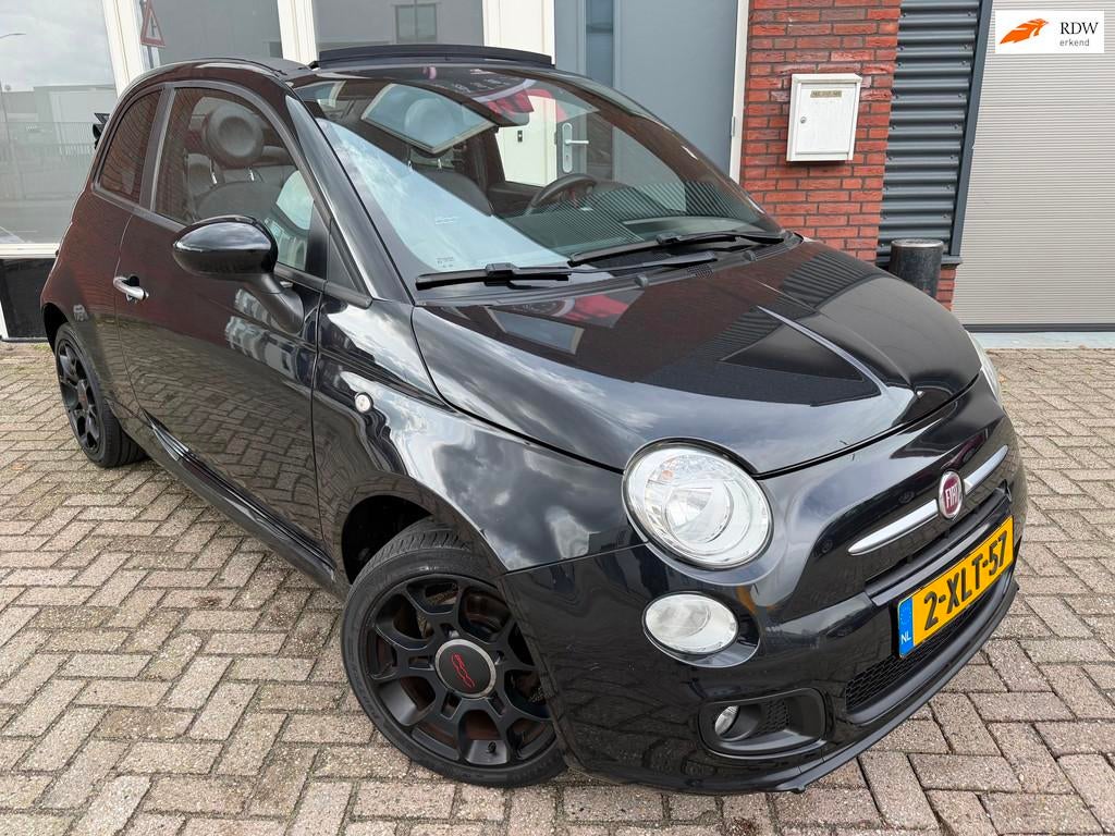 Fiat 500 C 0.9 TwinAir Lounge / Leder / PDC / Airco / Carpla, Auto's, Fiat, Bedrijf, Te koop, 500C, ABS, Airbags, Airconditioning