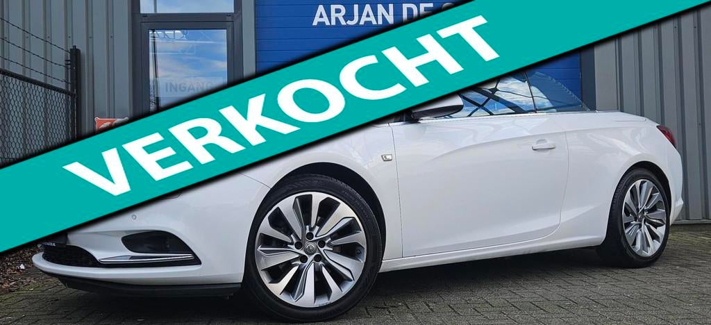 Opel Cascada 1.4T 120PK Clima Navi Xenon Camera 19" Dealer O, Voorwielaandrijving, 15 km/l, Gebruikt, 4 cilinders
