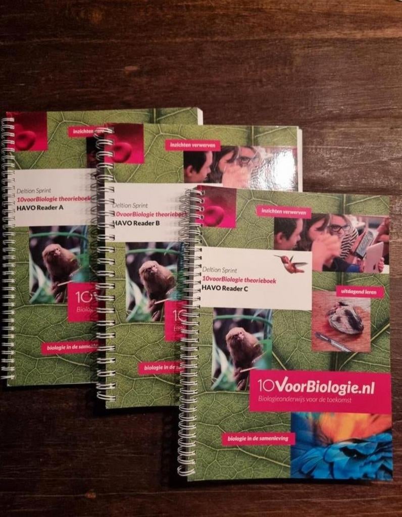 10 voor Biologie HAVO deel A, B, C, Gelezen, Deltion Sprint, Biologie, HAVO