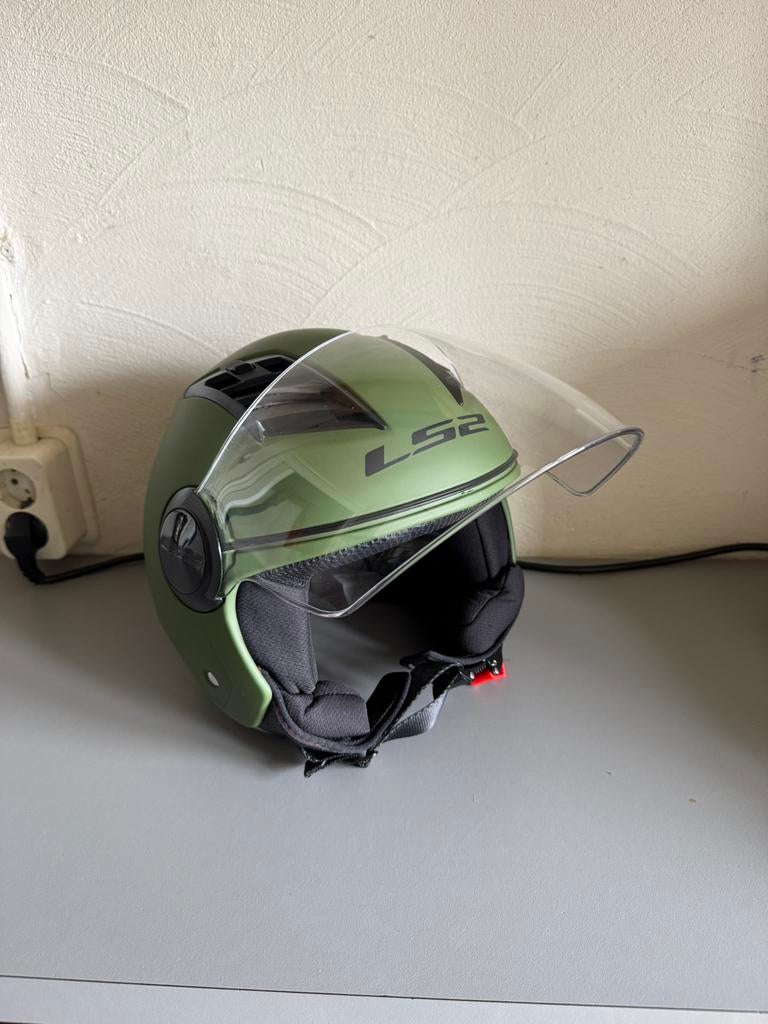 Scooter helm maat S, Fietsen en Brommers, Brommerhelmen, Ophalen of Verzenden, Nieuw, Small