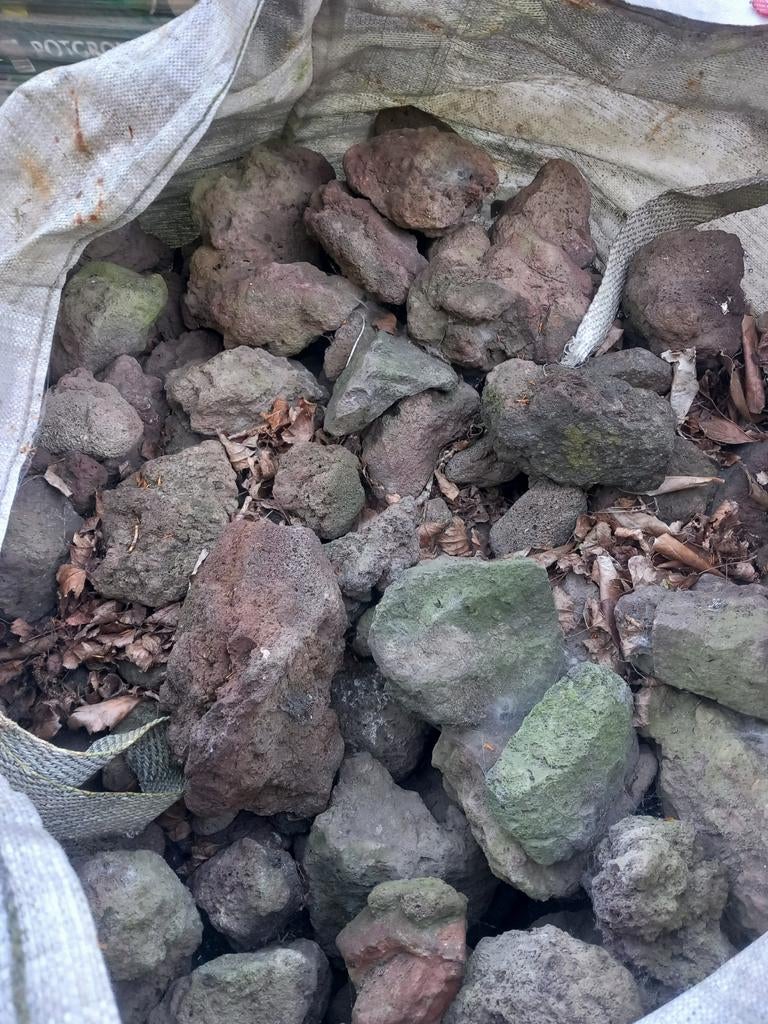 Lava brokken natuursteen keien, Ophalen of Verzenden, Bruin, Overige typen