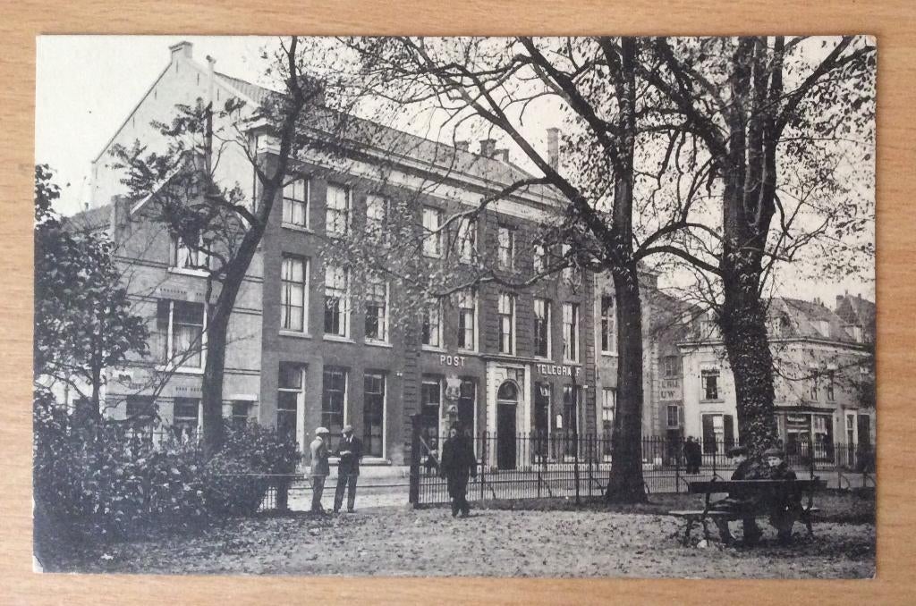 Schiedam, Postkantoor, Ophalen of Verzenden, Voor 1920, Gelopen, Utrecht