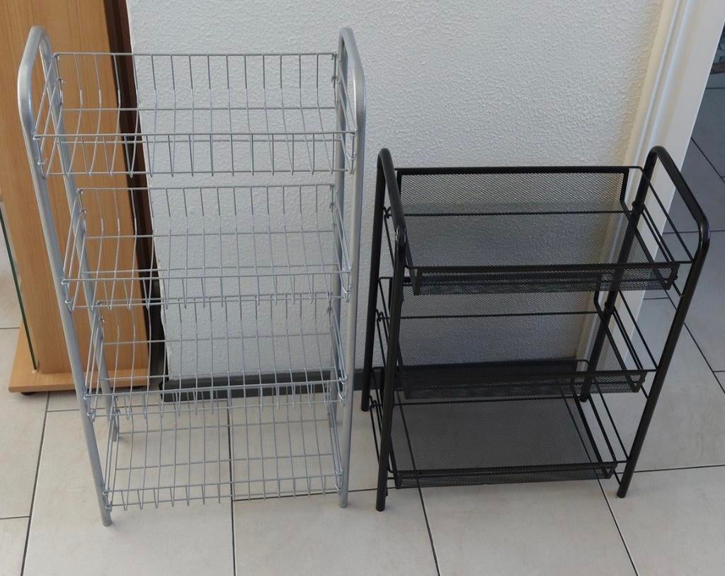 Keukentrolley 2 stuks voor €20, Keukentrolley, Ophalen of Verzenden, Zo goed als nieuw, Meerkleurig
